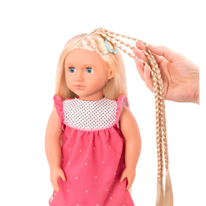 Our Generation Hairplay Doll Hayley 18inch Blonde