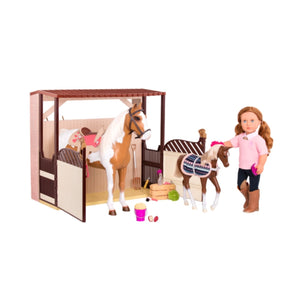 Our Generation Horse Barn Playset - Acres of Adventure