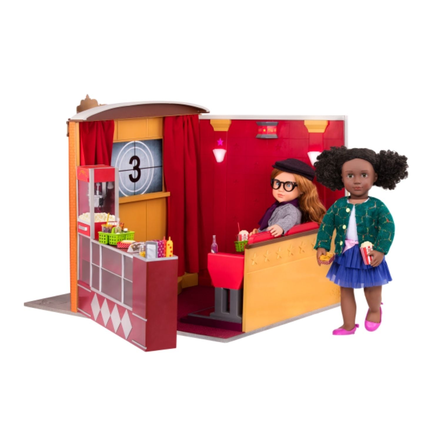 Our Generation OG Movie Theater Set  - OG Cinema