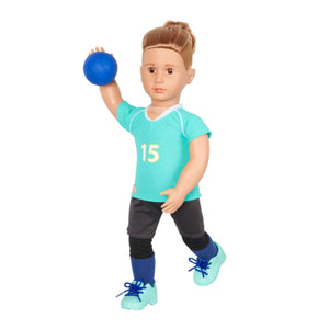 Our Generation Pro Doll Volleyball Johnny 18inch Blonde