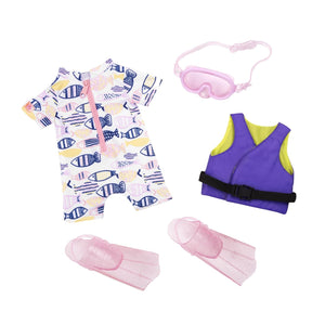 Our Generation Regular Swimsuit Outfit - Underwater Wonder