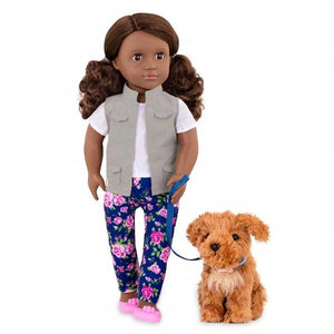 Our Generation Classic 18inch Doll Malia with Poodle 