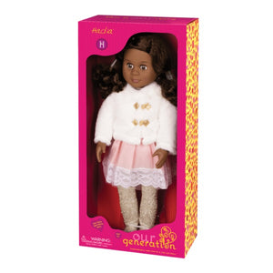 Our Generation Classic Doll Holiday Hadia 18 inch Ethnic