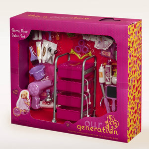 Our Generation Deluxe Berry Nice Salon Playset