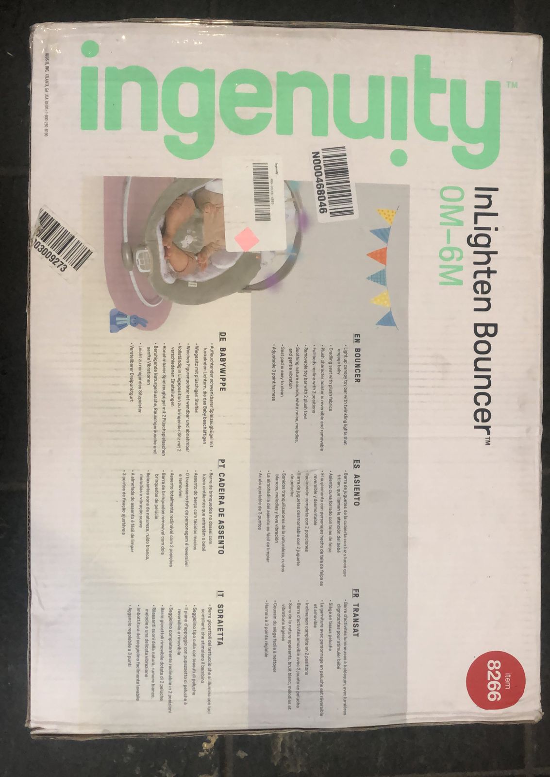 Ingenuity inlighten bouncer assembly sales instructions