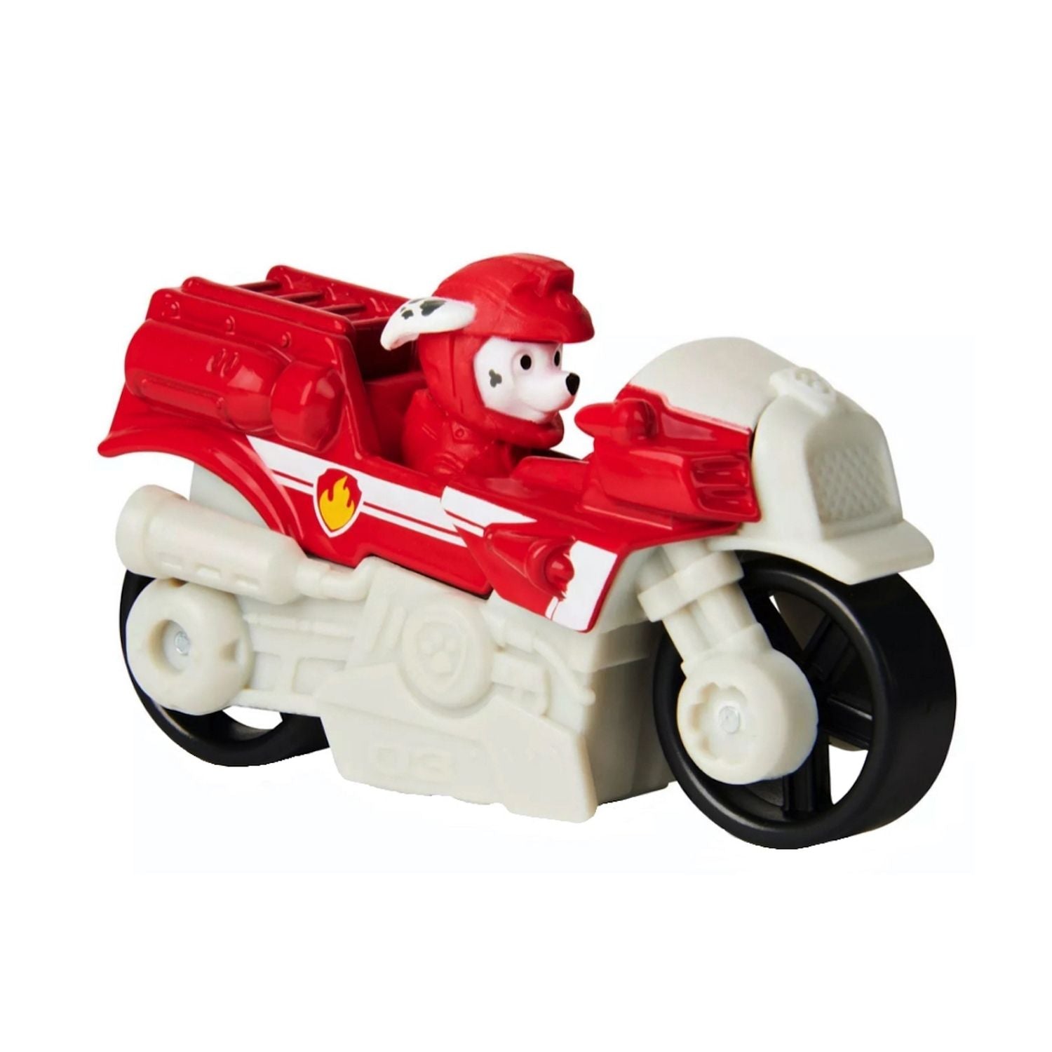 Paw Patrol True Metal Diecast Vehicle Marshall Moto Pups