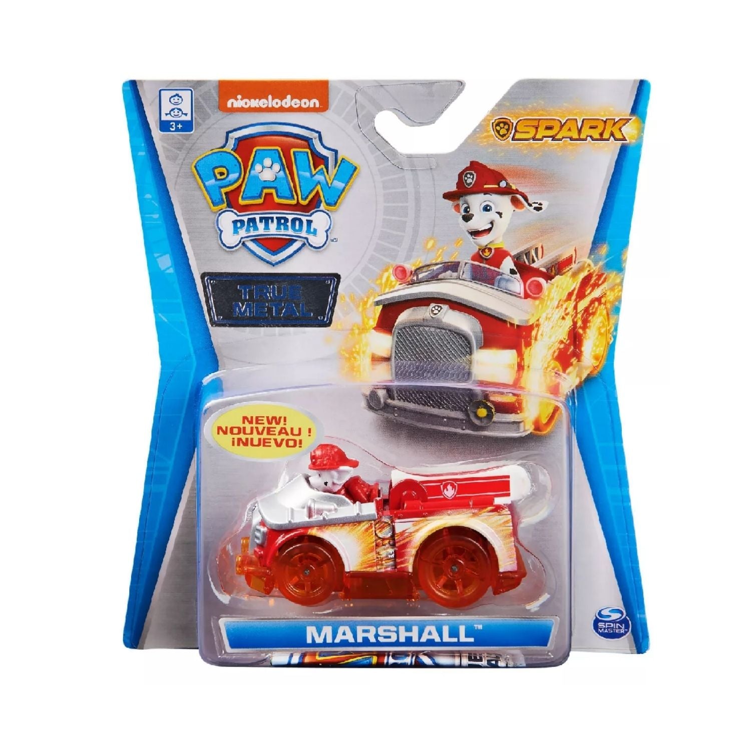 Paw Patrol True Metal Diecast Vehicle Spark Marshall