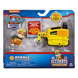 Paw Patrol Ultimate Rescue - Rubble's Mini Jackhammer Cart