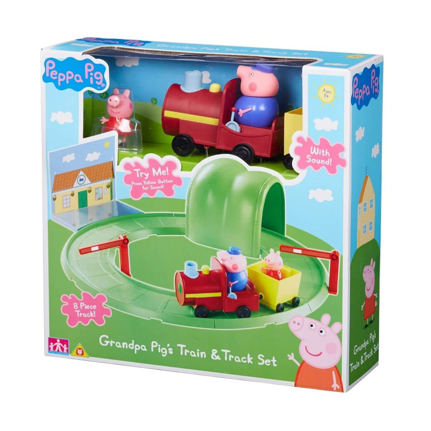 Peppa Pig Grandpa Pig's Train & Track Set – MyToy.co.za
