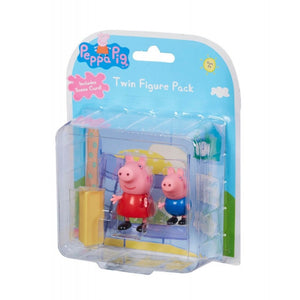 Peppa Pig Twin Figure Pack - Peppa & George