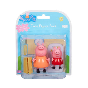 Peppa Pig Twin Figure Pack - Peppa & Mom