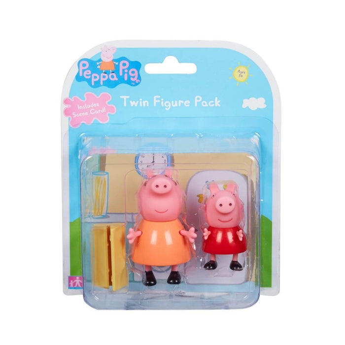 Peppa Pig Twin Figure Pack - Peppa & Mom
