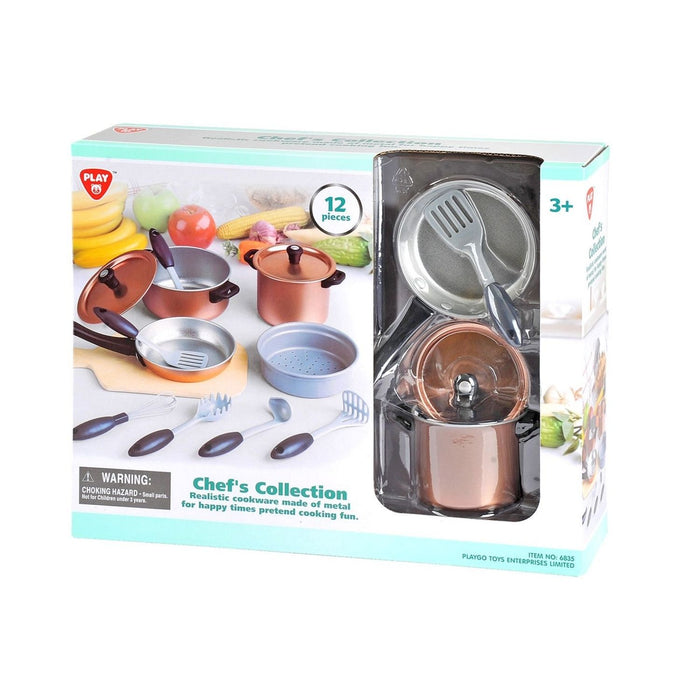 PlayGo Metal Cookware Chef's Collection 12 Pieces