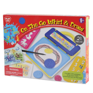 PlayGo On The Go Whirl & Draw (21 PCE)
