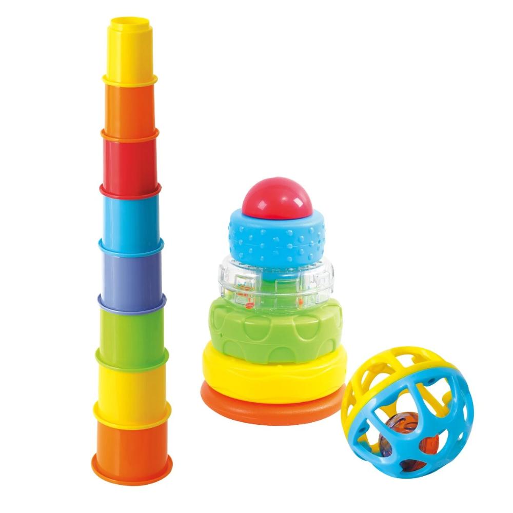 Stacking Rattles PlayGo Rattle & Stack Combo