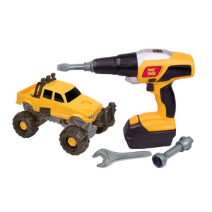 Tool Tech Take Apart Truck With Power Drill