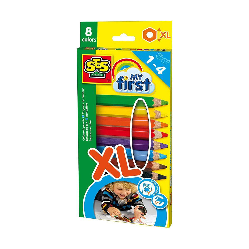 SES Creative My First Coloured Pencils 8 Piece