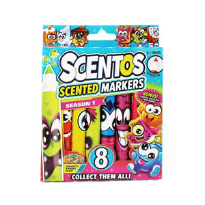 Scentos Scented Classic Fruitastic Markers 8 Pack
