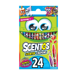 Scentos Scented Crayons 24 Pack