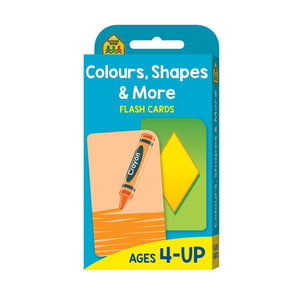 School Zone - Flash Cards Colour Shapes & More