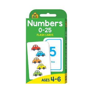 School Zone - Flash Cards Numbers 0-25