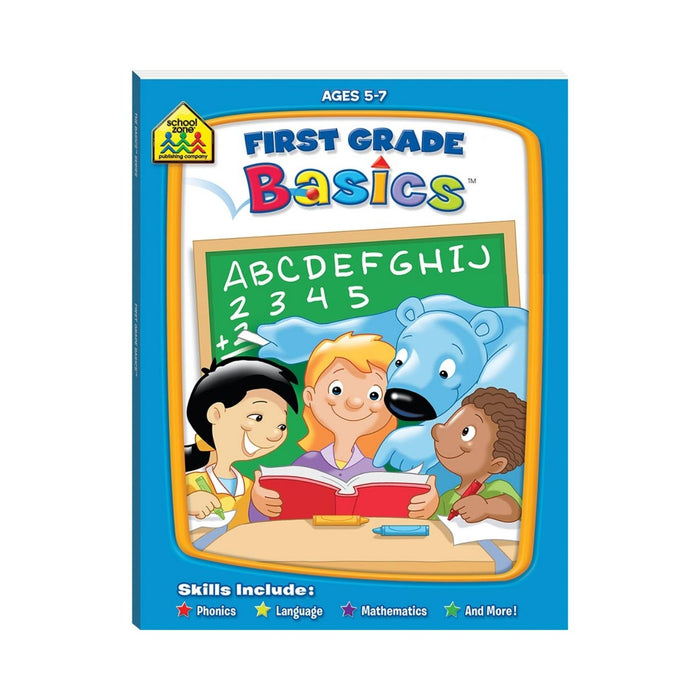 School Zone - Workbook First Grade Basics