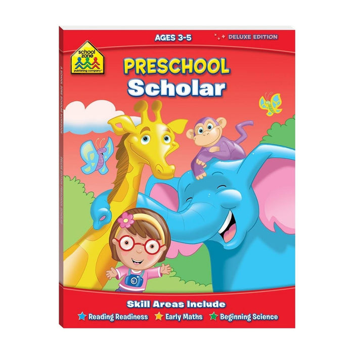 School Zone Workbook Preschool Super Scholar