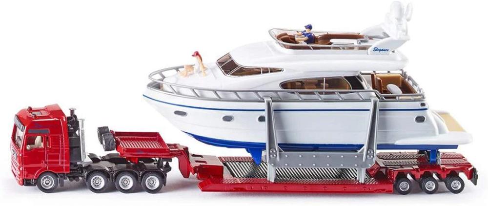 Siku MAN Heavy Haulage Transporter with Yacht 1:87
