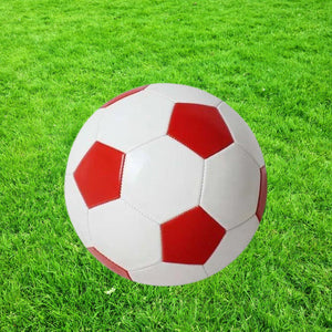 Soccer Ball Red-White Size 5