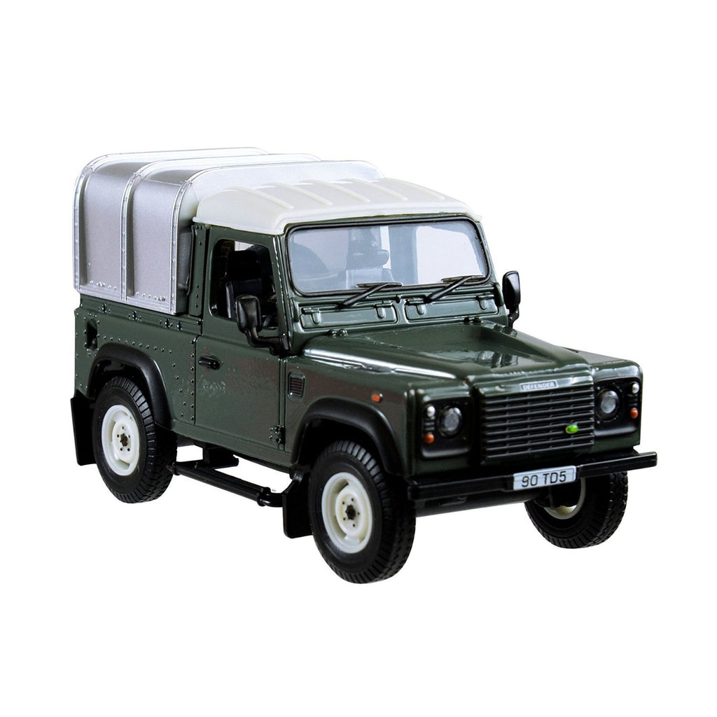 TOMY - Land Rover Defender 90 & Canopy 1:32 Scale Diecast Vehicle