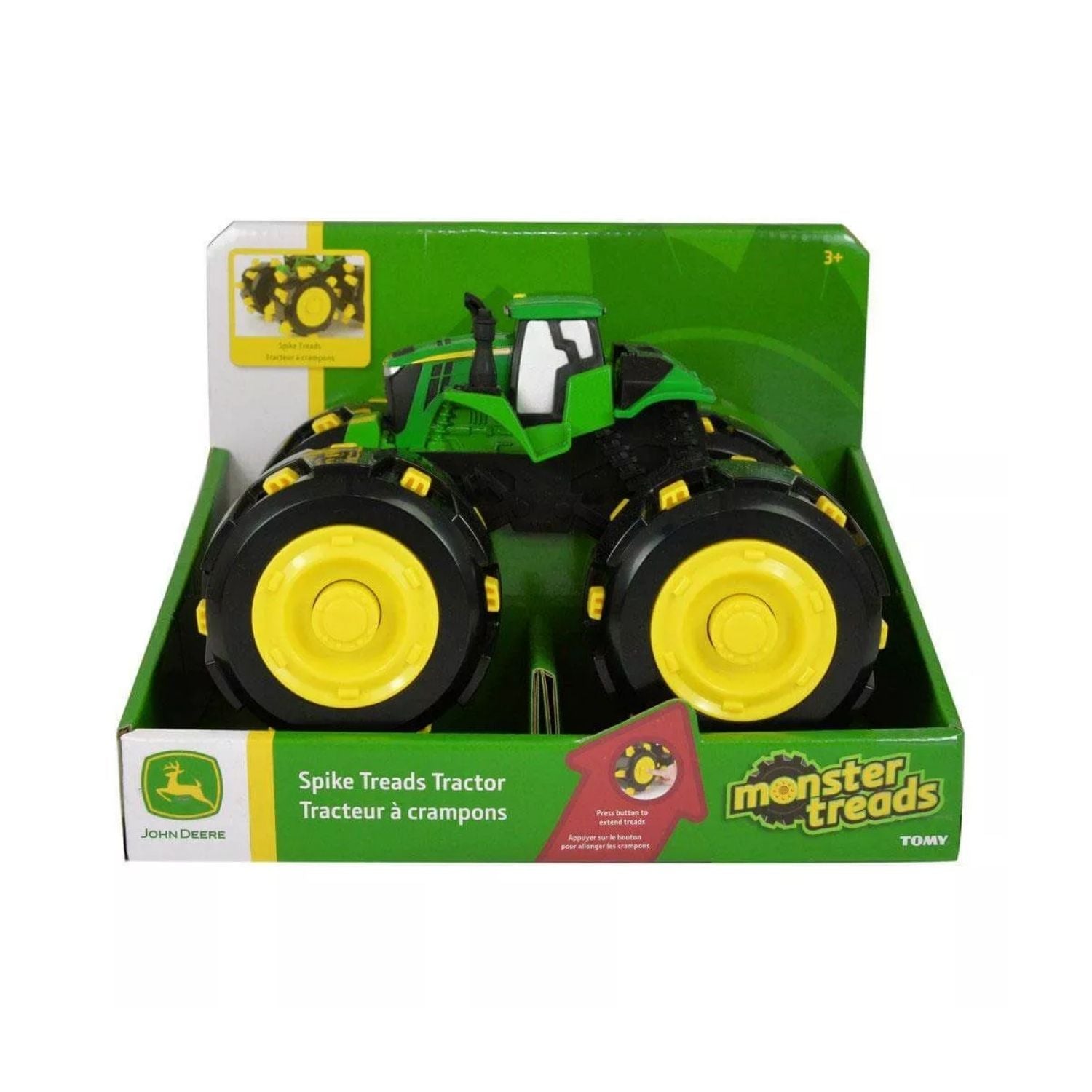 TOMY John Deere Spike Treads Tractor