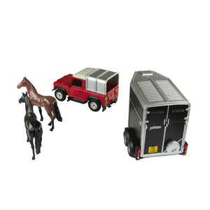 TOMY Land Rover and Horse Set Scale 1:32