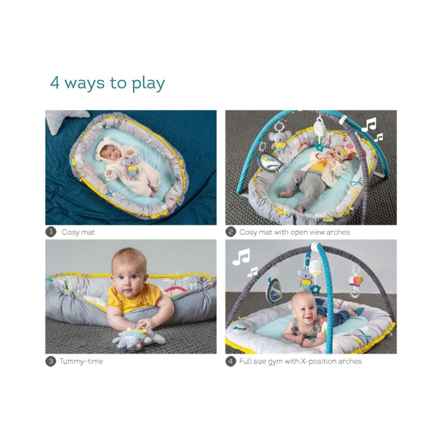 Taf Toys Koala Musical Newborn Cosy Gym
