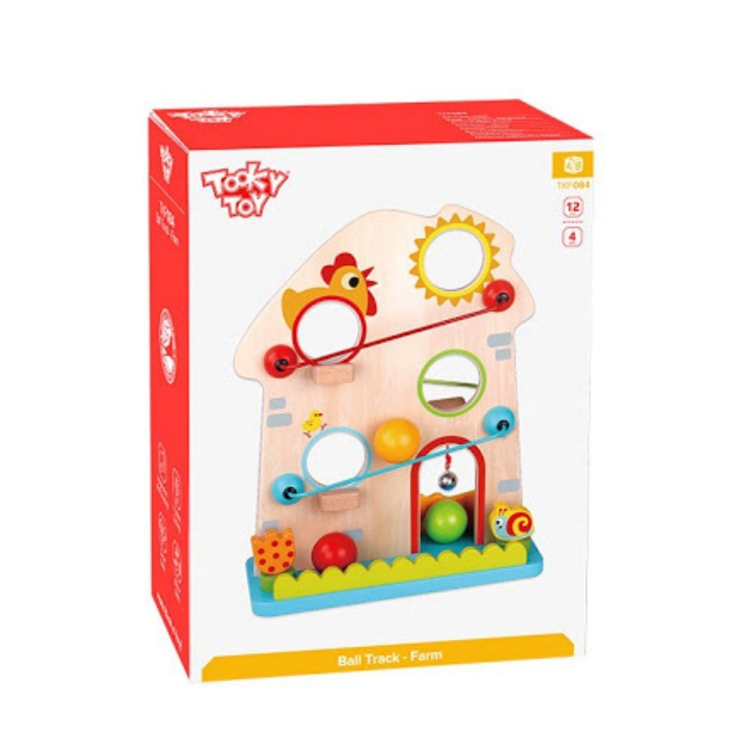Tooky Toy Ball Track Farm