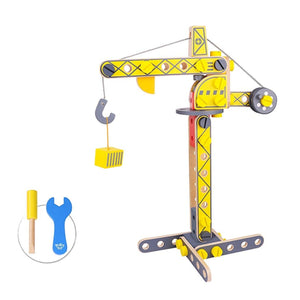 TookyToy Construction Crane Set