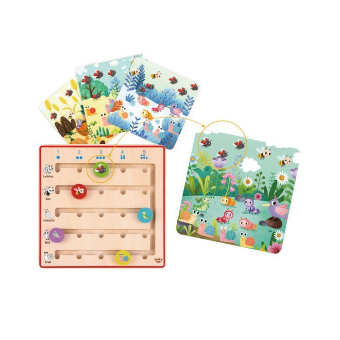 TookyToy Counting Shape Game