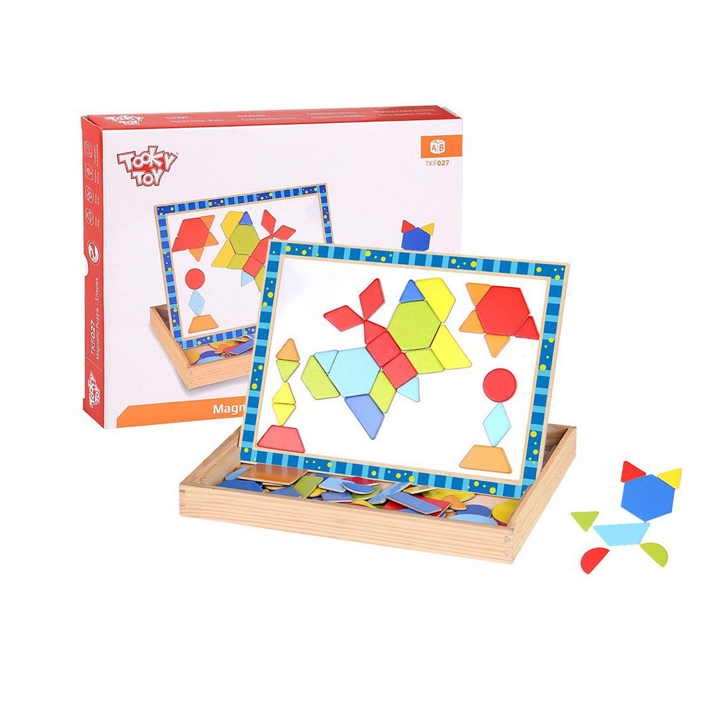 TookyToy Magnetic Puzzle - Shapes