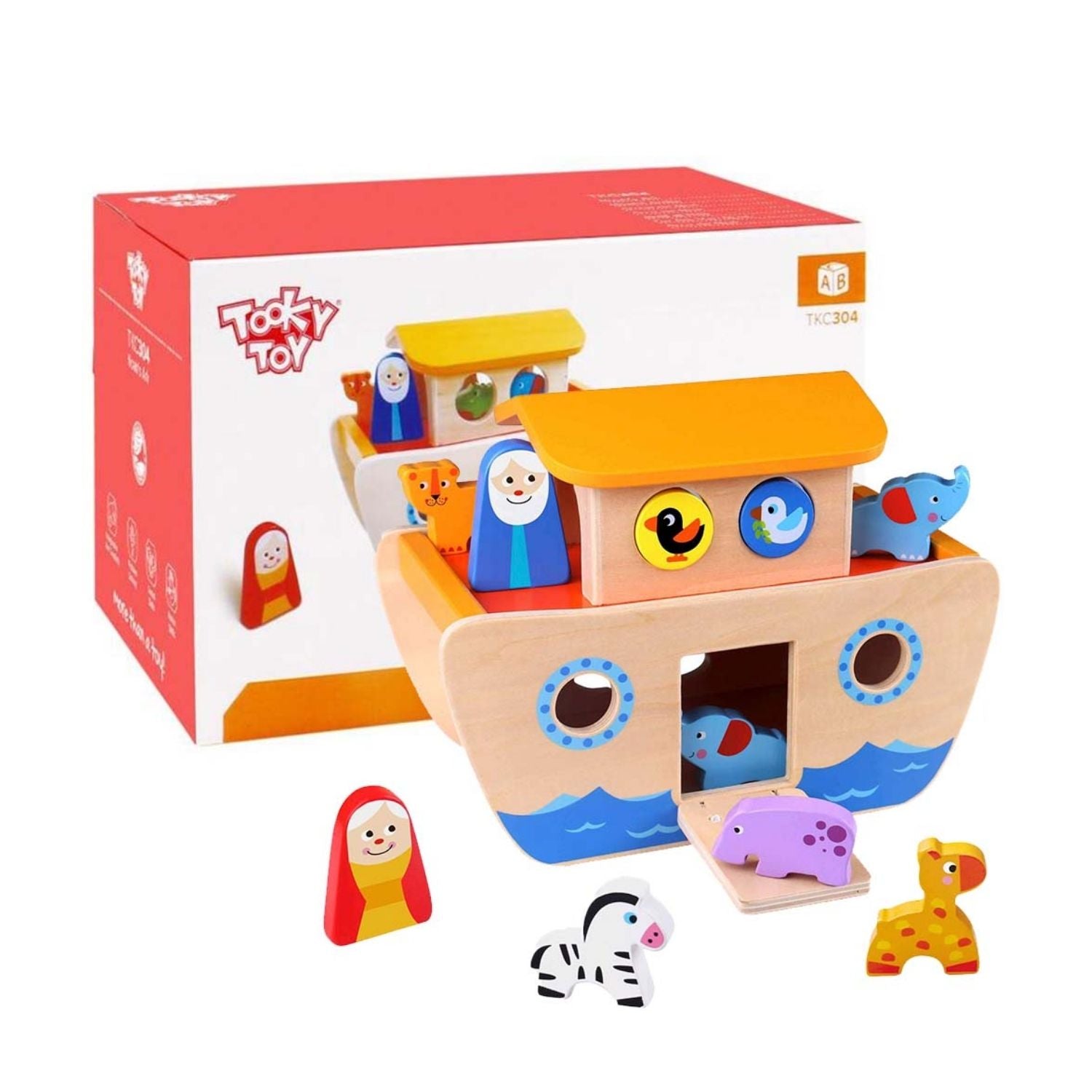 TookyToy Wooden Ark