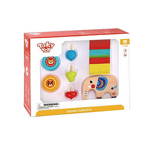 TookyToy Wooden Toys Games Collection