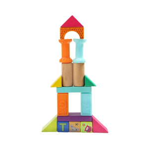 TopBright Animal Squeeze And Wooden Blocks