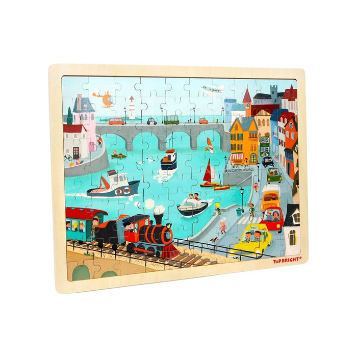 TopBright City Traffic Puzzle 100 Piece