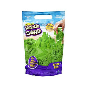 Kinetic Sand 2lb Green Colour Bag