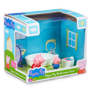 Peppa Pig Scene Backdrop - Bathroom
