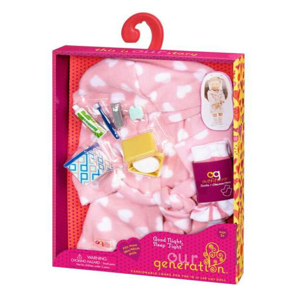 Our Generation Regular Pyjama Outfit Good Night Sleep Tight