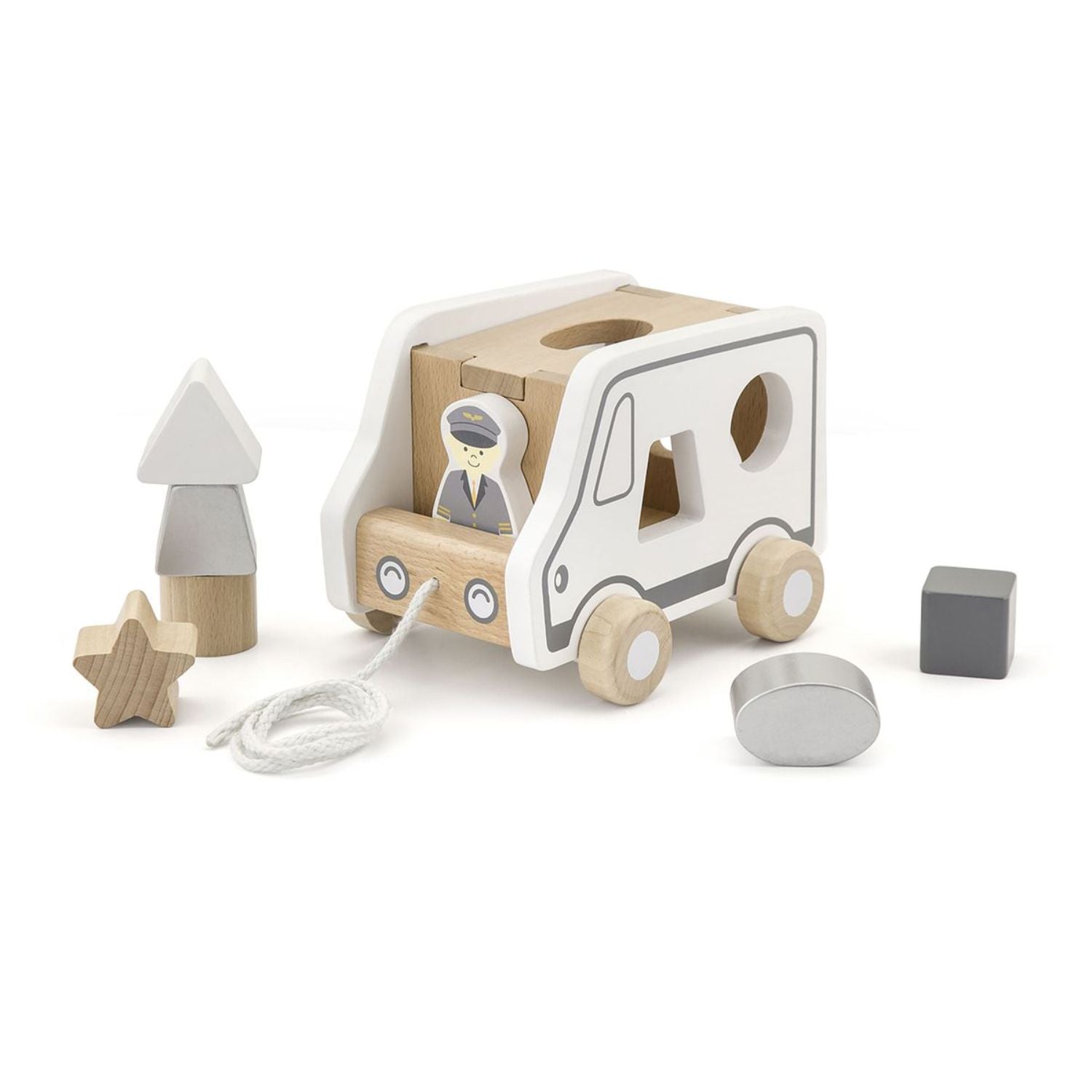 VIGA Pull-Along Shape Sorting Truck