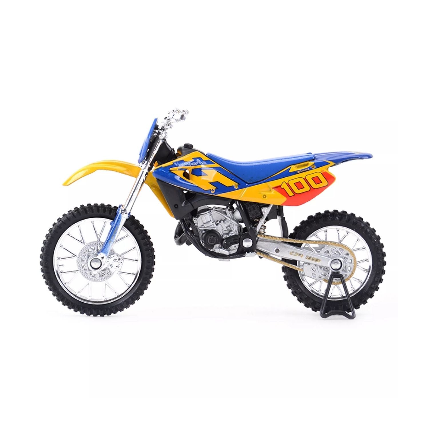 Welly 1:18 Husqvarna CR125 Diecast Motorcycle –