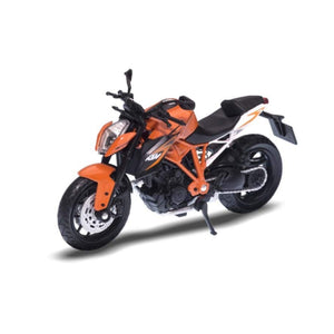 Welly 1:18 KTM 1290 Super Duke R Orange Diecast Motorcycle