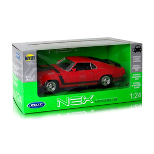 Welly Ford Mustang Red 1970 1:24