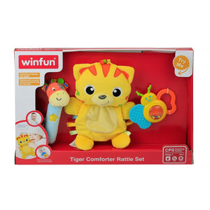 WinFun - Tiger Comforter Rattle Set