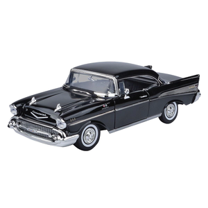 Motormax 1:18 1957 Chevy Bel Air (Hard Top) - Black